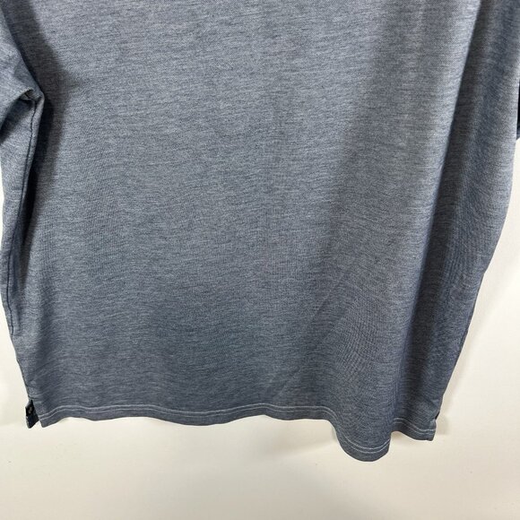 Nat Nast Polo Shirt Mens L Blue‎ Luxury Originals Short Sleeve Golf Performance - Picture 10 of 10